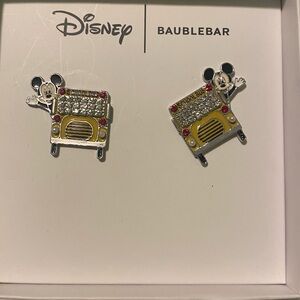 Disney BaubleBar Mickey School Bus Earrings